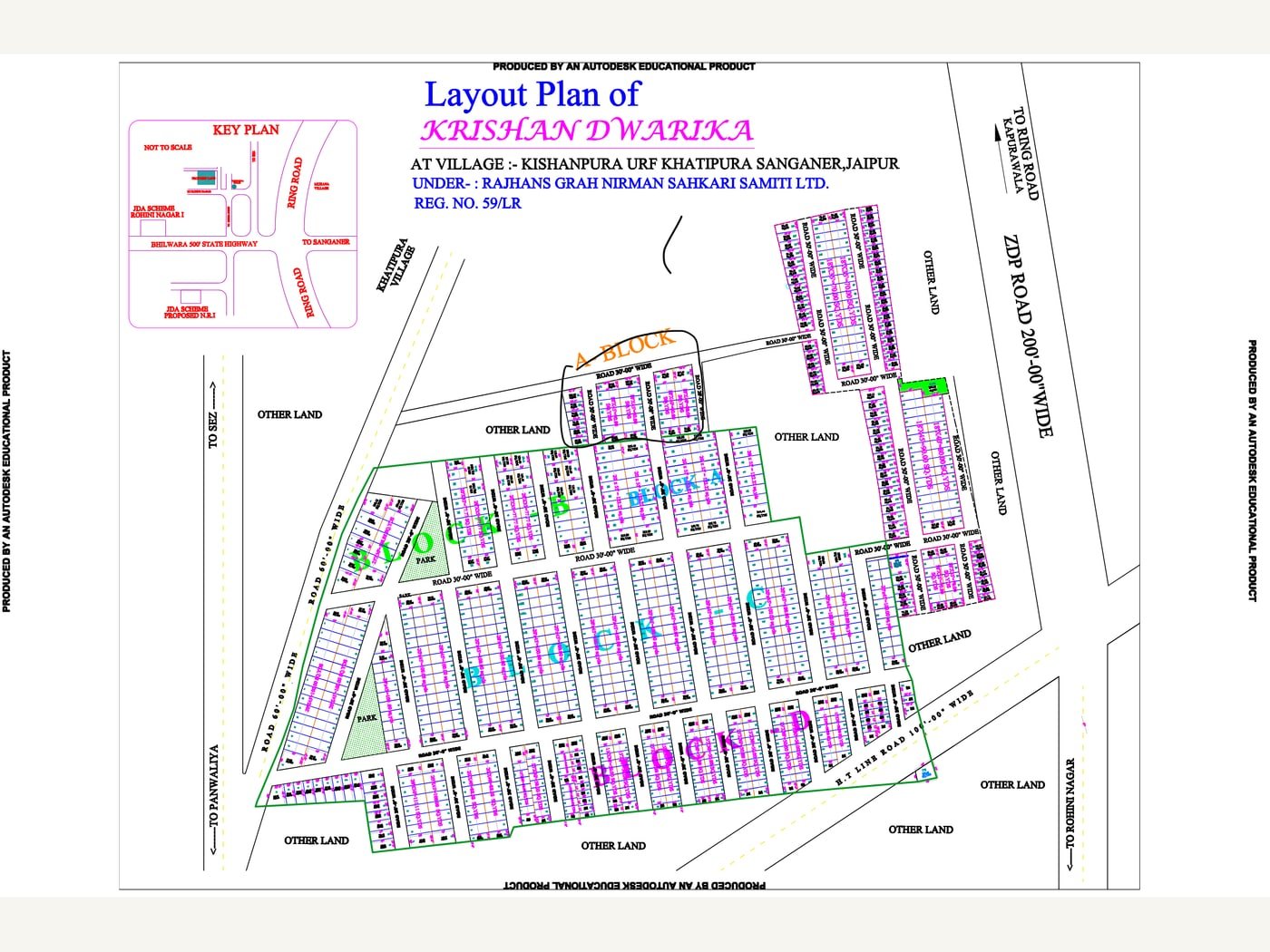 Krishan Dwarika layout plan